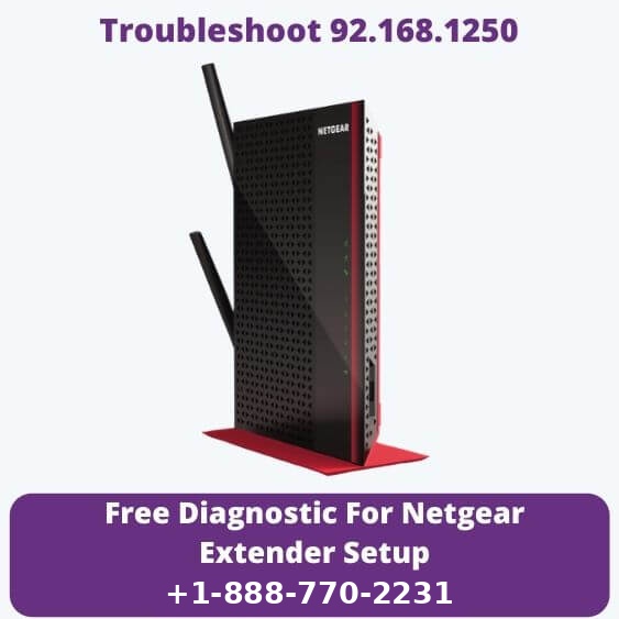 one black Wifi extender with troubleshoot 92.168.1250 Issues using my wifi ext help